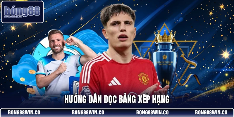 Hướng dẫn đọc bảng xếp hạng
